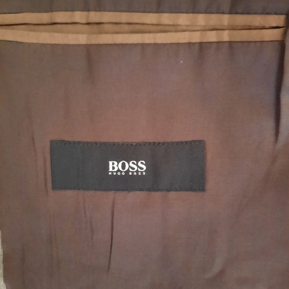 Hugo boss vtg USA virgin wool sport coat jacket sz 42 long - Picture 7 of 7